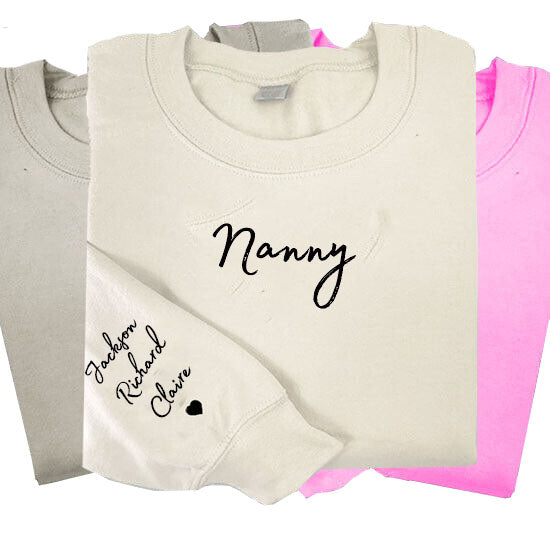 Nanny Personalised Sweatshirt