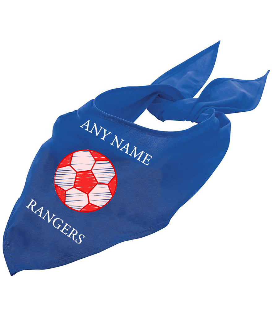 Rangers Personalised Dog Bandana