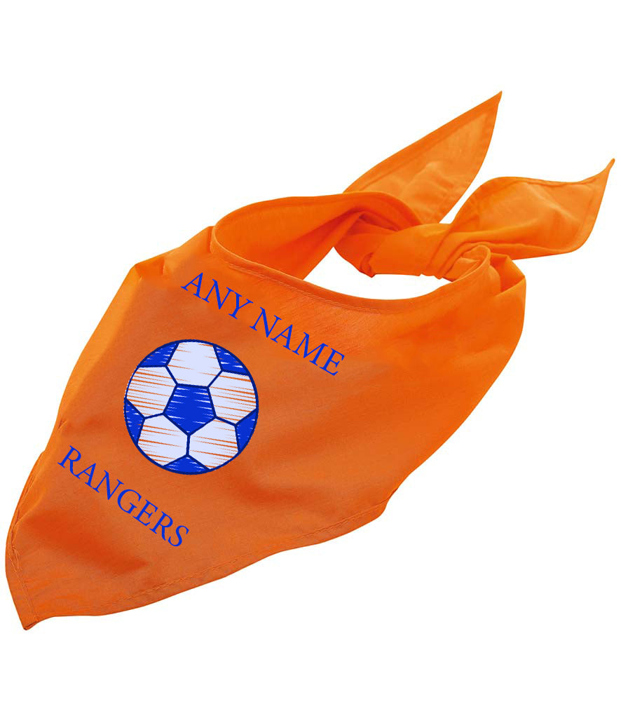 Rangers Personalised Dog Bandana