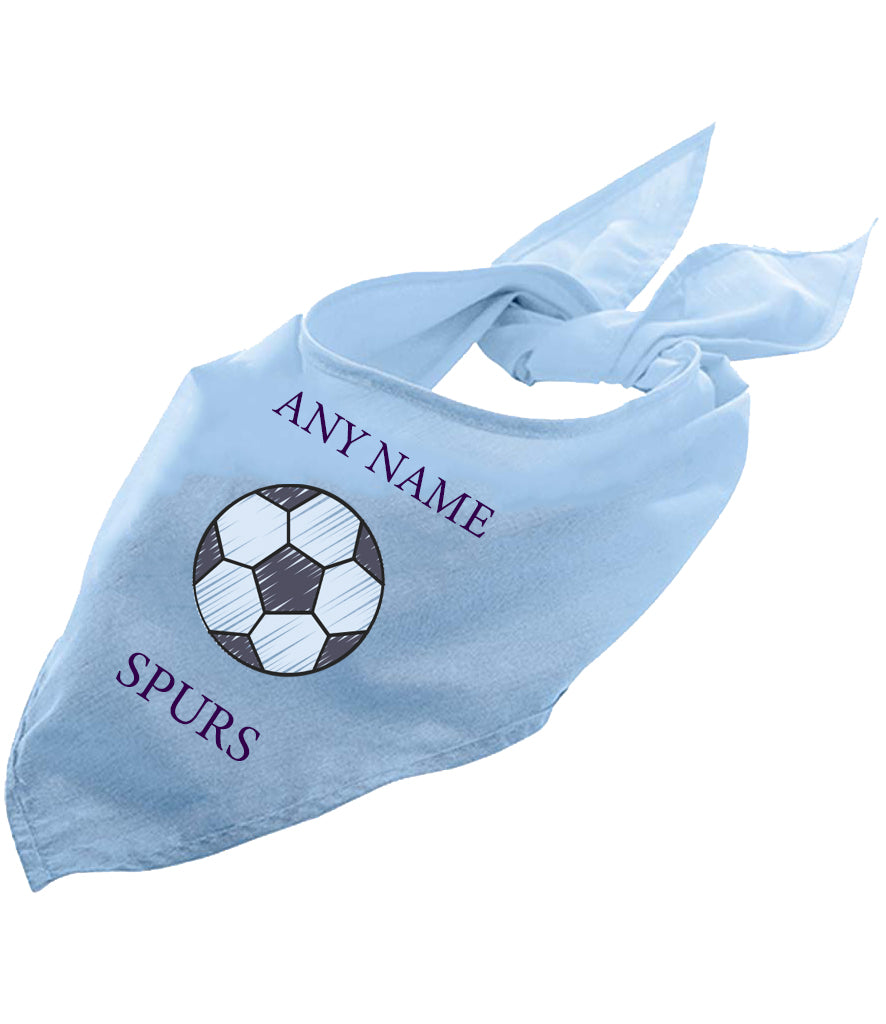 Spurs Personalised Dog Bandana