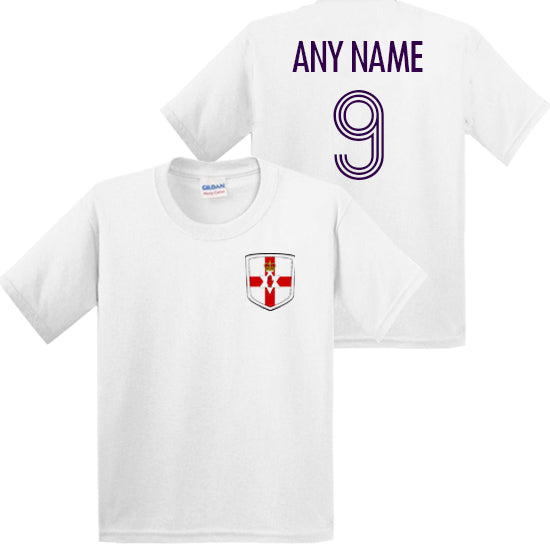 Northern Ireland Personalised Kids T-shirt