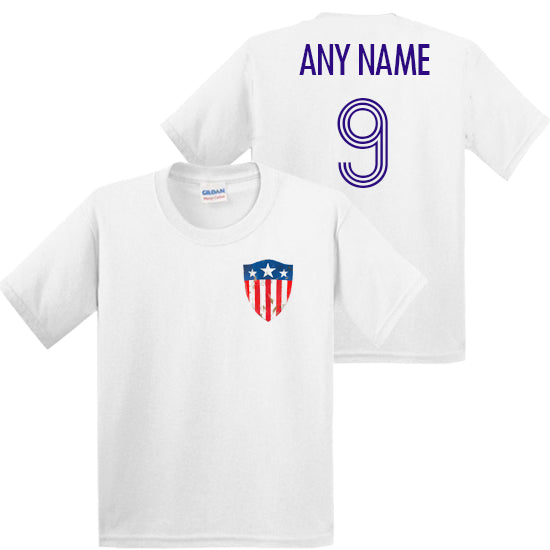 USA Personalised Kids T-shirt