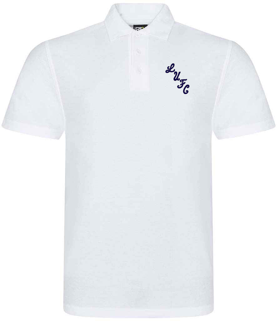 Leeds United Embroidered Polo Shirt
