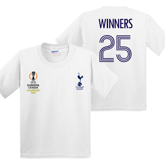 Tottenham Hotspur Europa League Winners Kids T-shirt