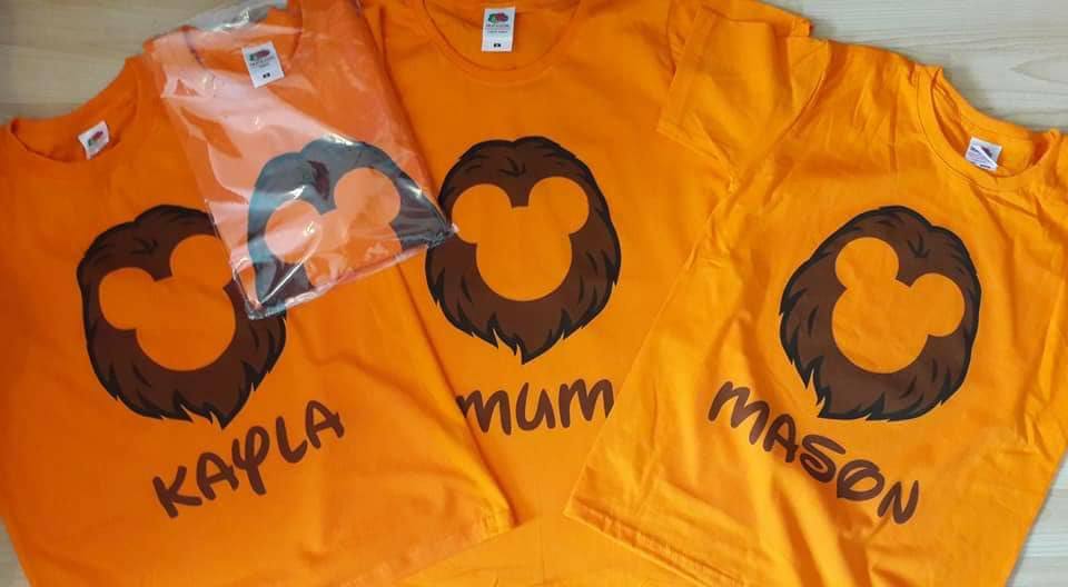Lion King Matching Family T-shirt Set
