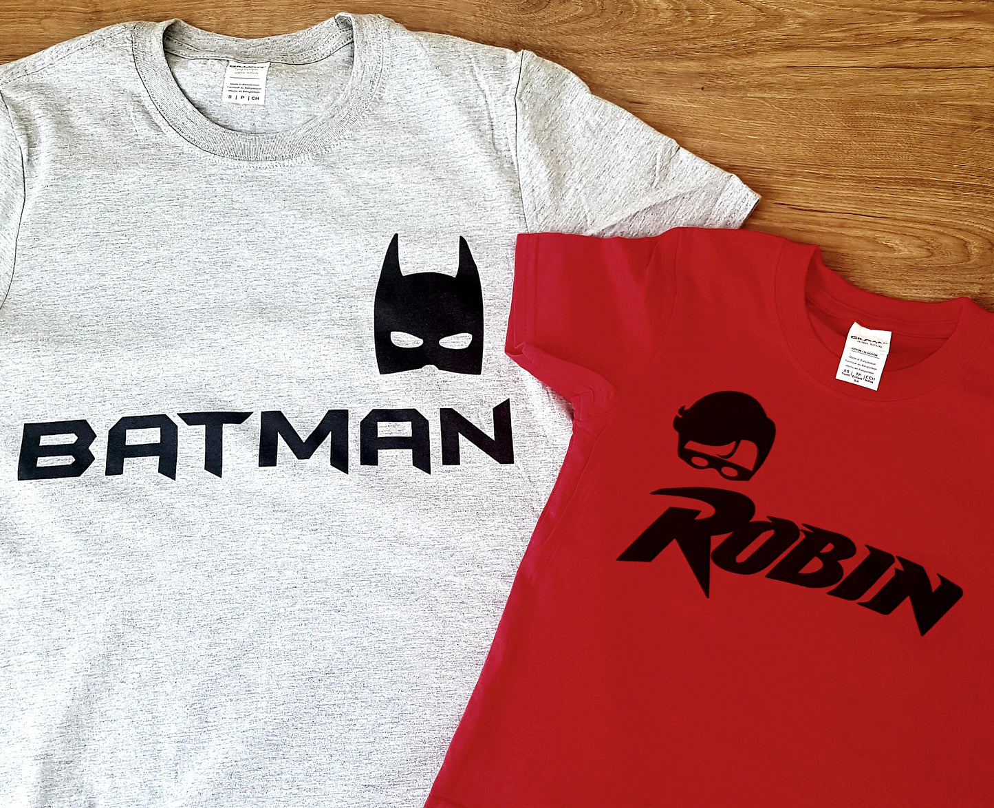 Batman & Robin Matching T-shirt Set
