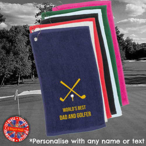 Golf Towel Personalised & Embroidered