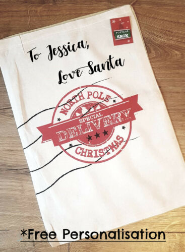 Personalised Santa Special Delivery Christmas Sack