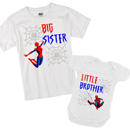 Spiderman DC Comics Matching Kids Set