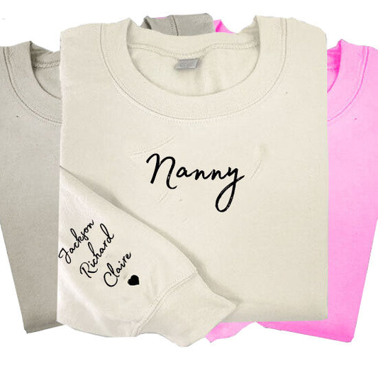 Nanny Personalised Sweatshirt