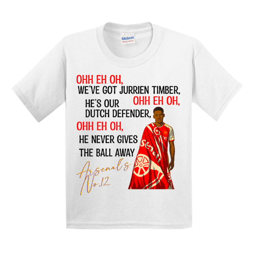 Jurrien Timber Fan Chant Kids T-shirt