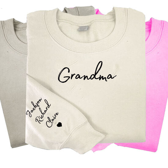 Grandma Personalised Sweatshirt