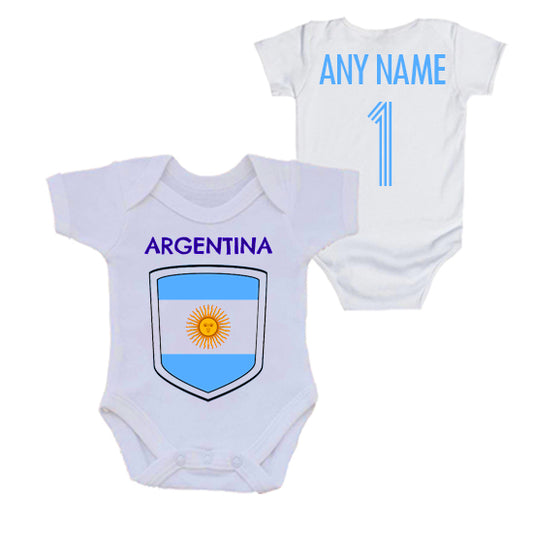 Argentina Personalised Bodysuit