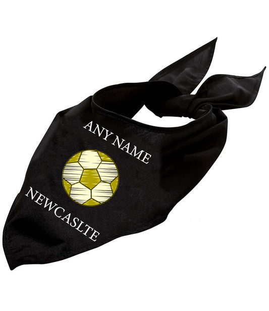 Newcastle Personalised Dog Bandana