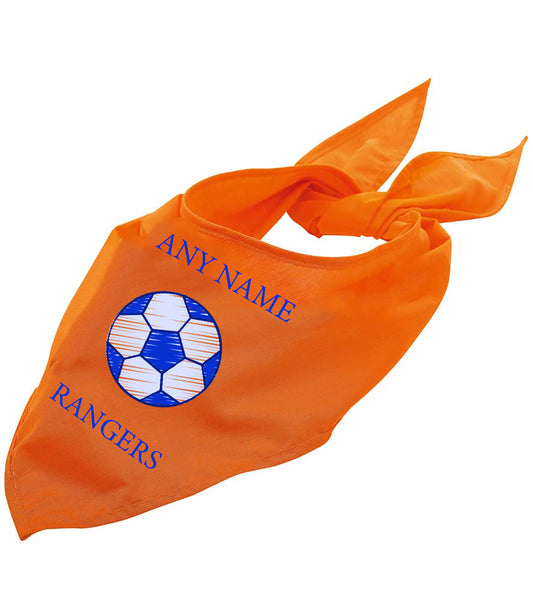 Rangers Personalised Dog Bandana