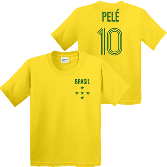 Brazil Pelé Kids T-shirt