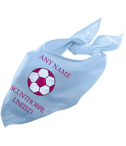 Scunthorpe United Personalised Dog Bandana