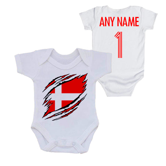 Denmark Personalised Bodysuit