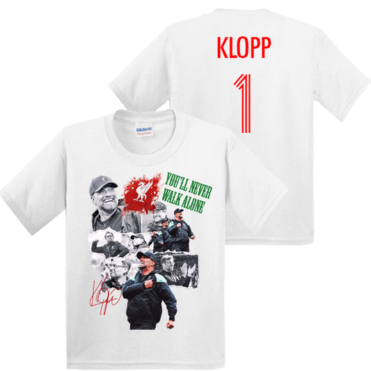 Jürgen Klopp Collage Kids T-shirt