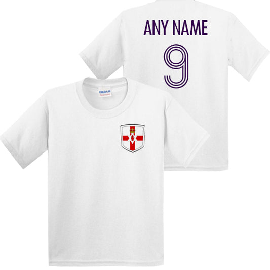 Northern Ireland Personalised Kids T-shirt