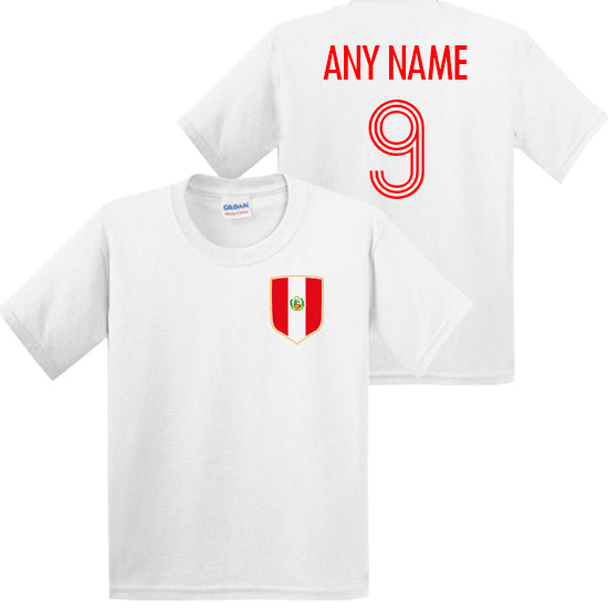 Peru Personalised Kids T-shirt