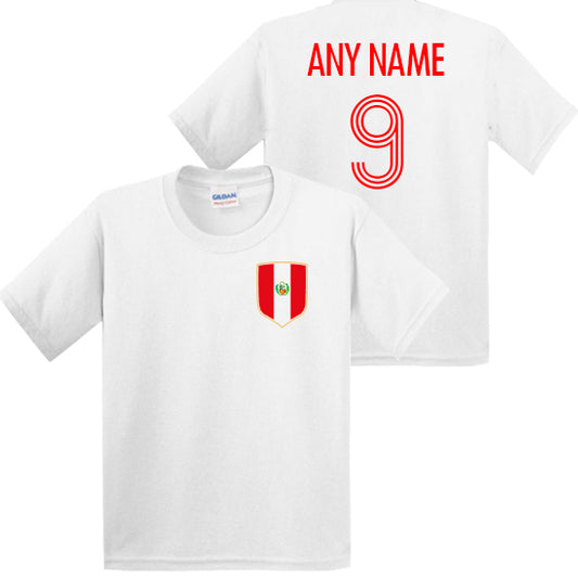 Peru Personalised Kids T-shirt