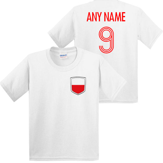 Poland Personalised Kids T-shirt