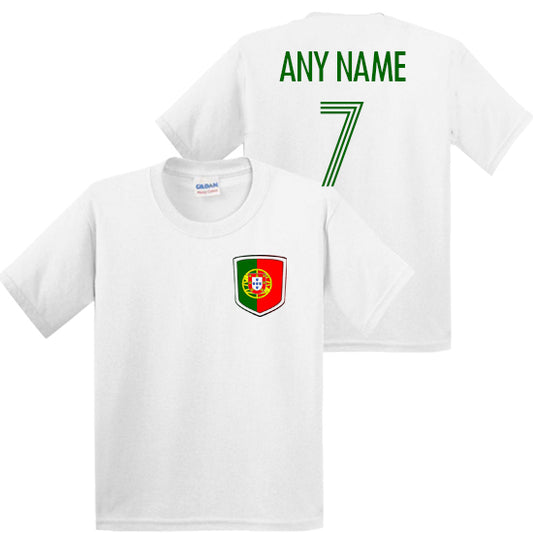 Portugal Personalised Kids T-shirt