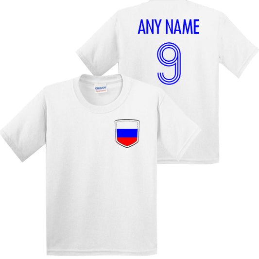 Russia Personalised Kids T-shirt