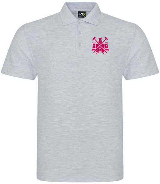 West Ham Football Embroidered Polo Shirt