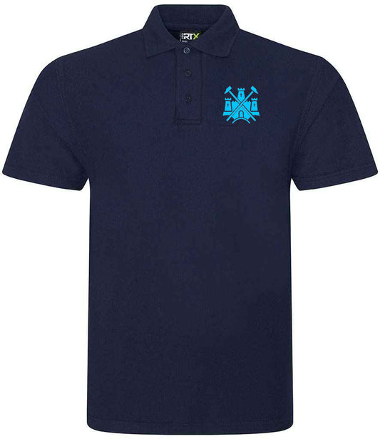 West Ham Football Embroidered Polo Shirt