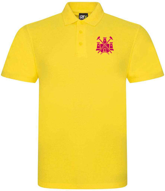 West Ham Football Embroidered Polo Shirt