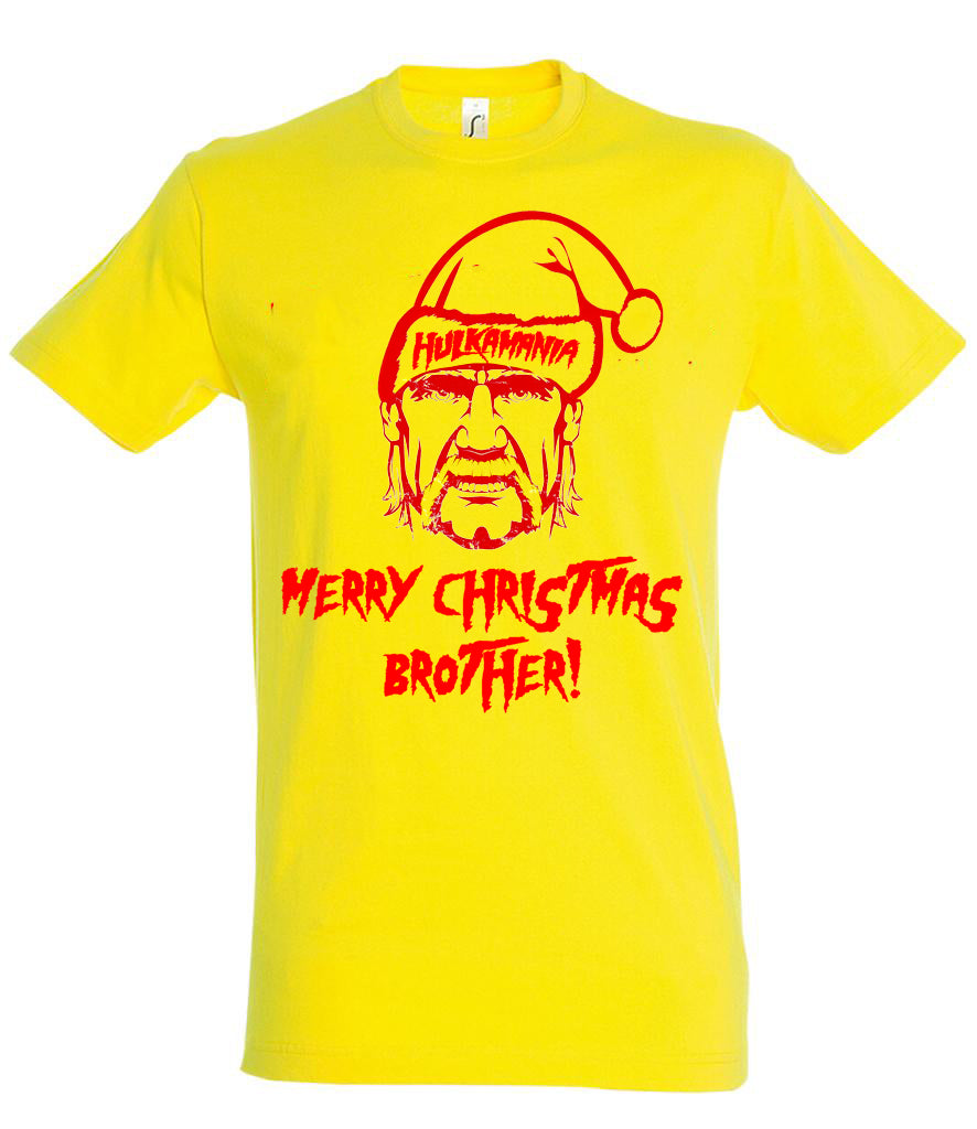 Hulk Hogan "Merry Christmas Brother" T-shirt