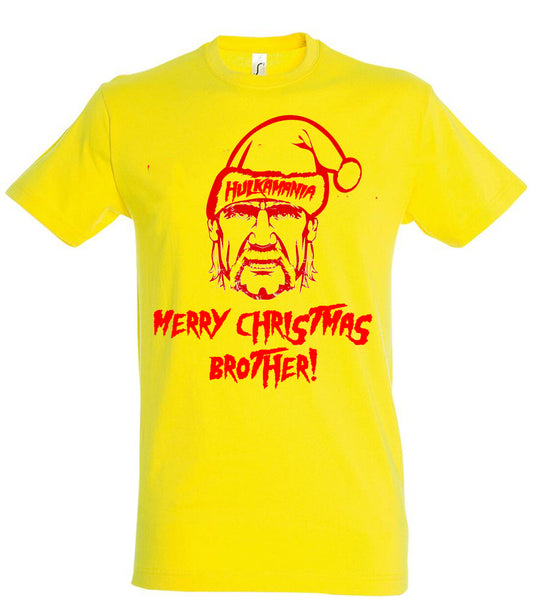 Hulk Hogan "Merry Christmas Brother" T-shirt