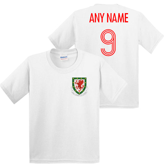 Wales Personalised Kids T-shirt