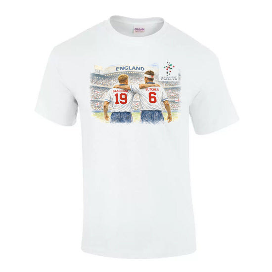 England Gascoigne & Butcher Italia 90 T-shirt