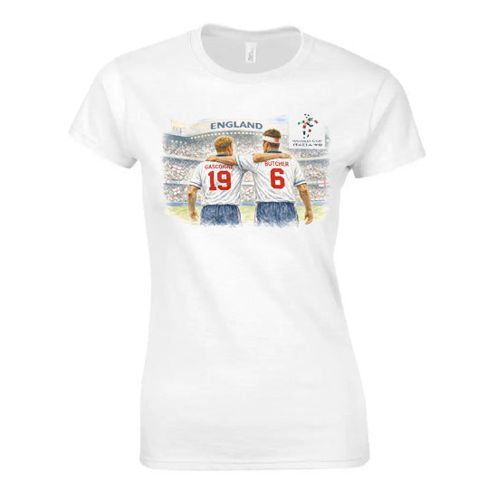 England Gascoigne & Butcher Italia 90 T-shirt