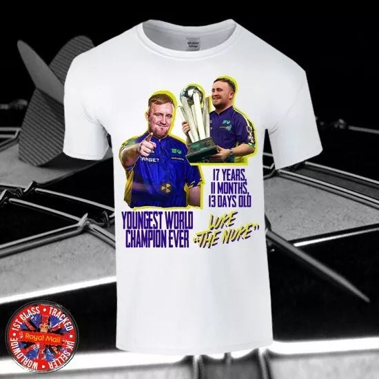 Luke Littler Kids Darts Fan T-shirt