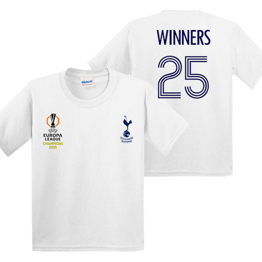 Tottenham Hotspur Europa League Winners Kids T-shirt