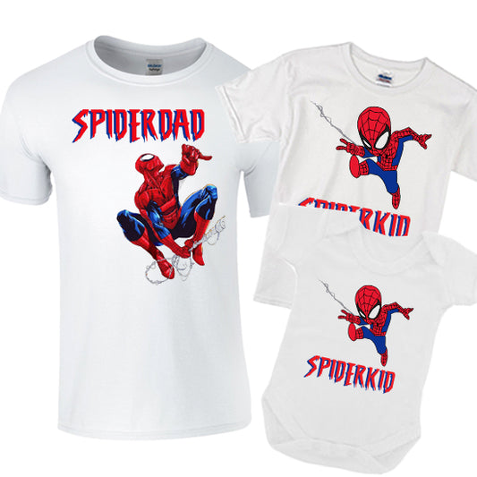 SpiderDad & SpiderKid Matching Set