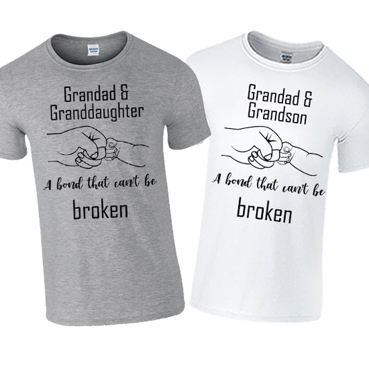 Grandad & Grandson Matching T-shirt Set