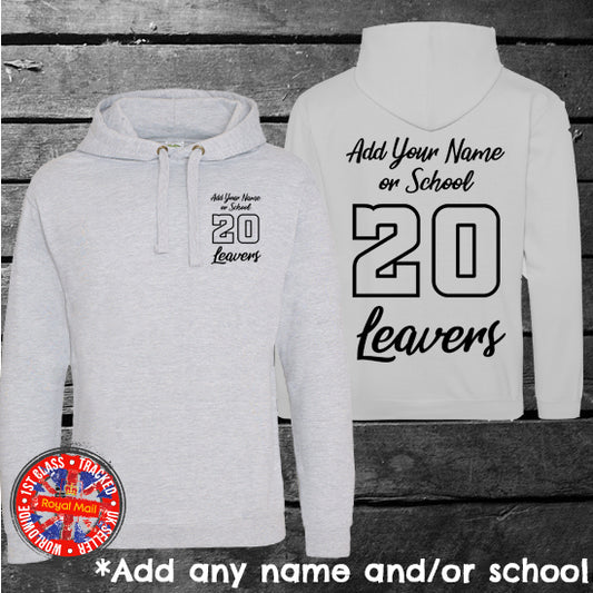 School Leavers Coloured Hoodie