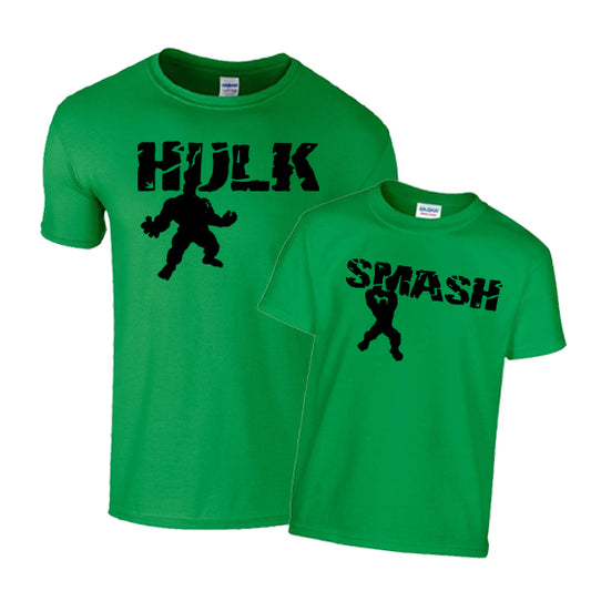 Hulk Smash Matching Family Set