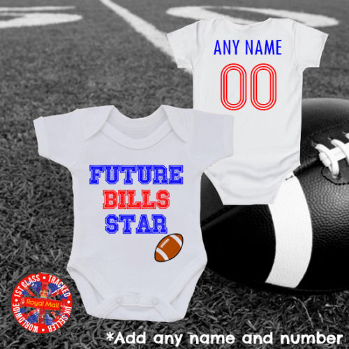 Future Bills Star Personalised Bodysuit