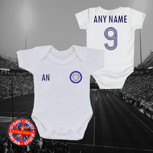 Leeds United Personalised Bodysuit