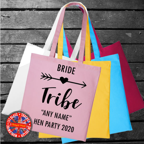 Personalised "Bride Tribe" Tote Bag