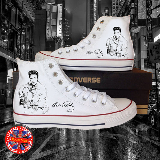 Elvis Presley All Star Converse Unisex Hi Tops