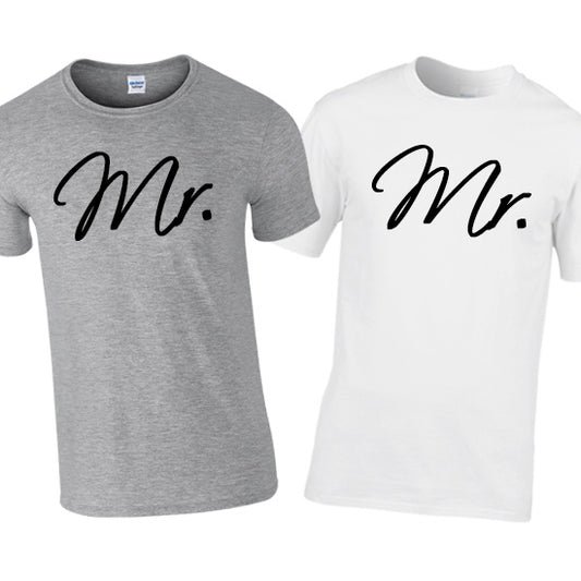 Mr & Mr Matching T-shirts