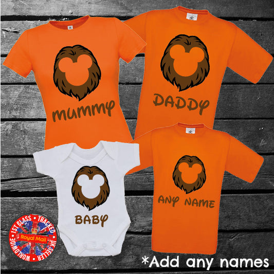 Lion King Matching Family T-shirt Set