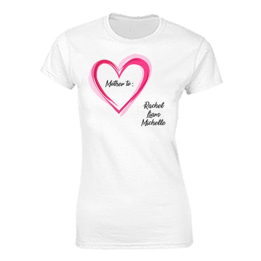 Personalised Mothers Day T-shirt
